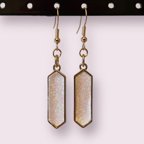 Jewelry - 2/21/23*** - 3 for $15 gold and white sparkled earrings